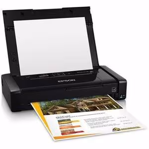 Impresora de tinta Con cable/Inalámbrico Pórtatil Epson WorkForce WF-100 - Color C11CE05302