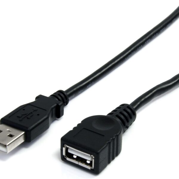 10 ft Black USB Extension Cable A to A