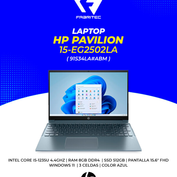 OPEN BOX PAV 15-EG2502LA I5 8 512GB W11H