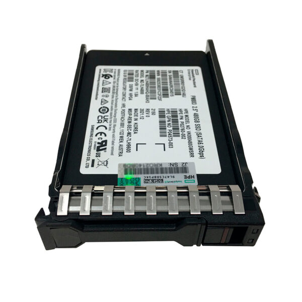 HPE 480GB SATA MU SFF BC MV SSD