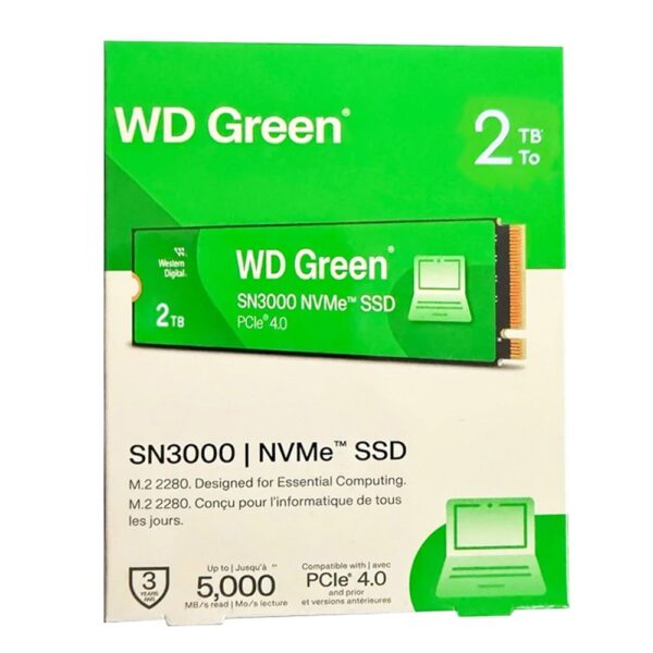 SSD Wd Green SN3000 2 TB NVMe