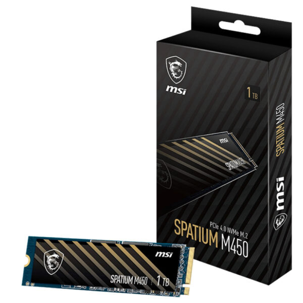 MSI SPATIUM M450 PCIe 4.0 NVMe M.2 1TB V