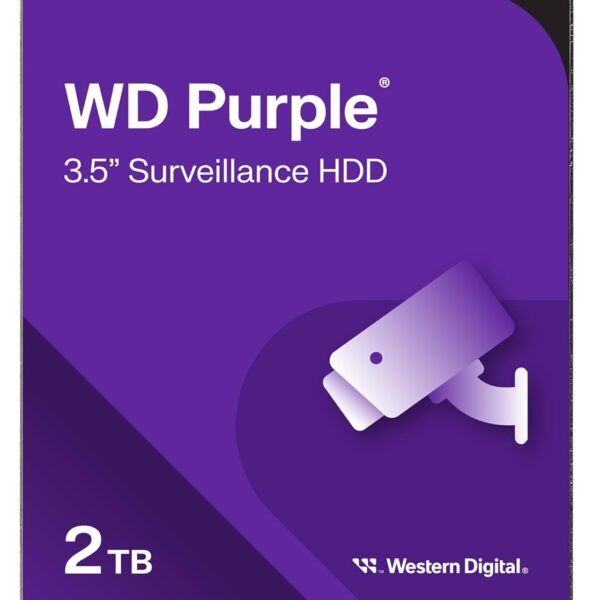 WD Purple Surveillance 2TB 3 5 SATA 3YR
