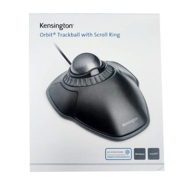 Trackball Mouse Orbit wired Silver ball