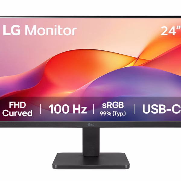 MONITOR LG CURVO 24 INCHES FHD 100HZ 5MS