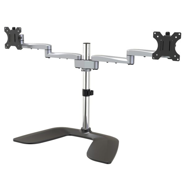 Triple Monitor Stand - Steel & Aluminum