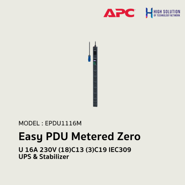Easy PDU Metered ZeroU 16A 230V (18)C13