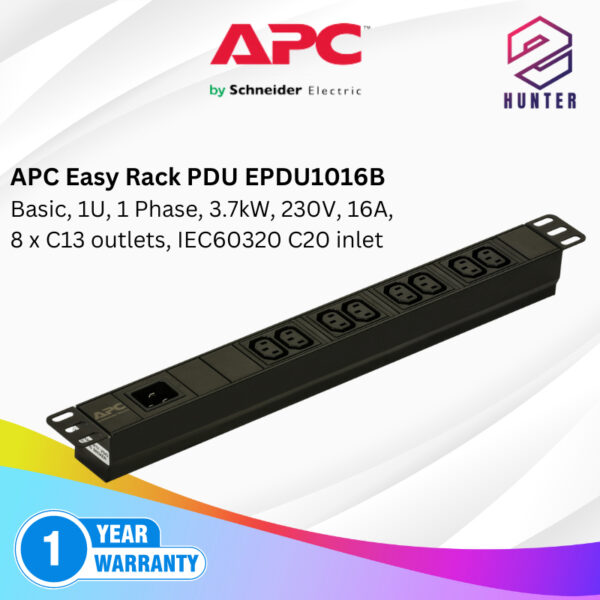 Easy PDU Basic 1U 16A 230V (8)C13