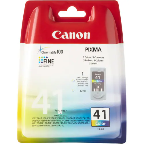 Tinta Canon CL-41 Color Cyan, Magenta, Yellow (0617B050)