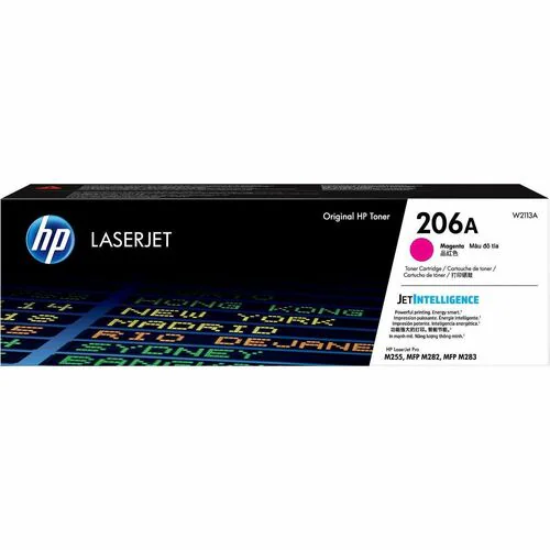 Tóner HP 206A Láser Magenta Original W2113A
