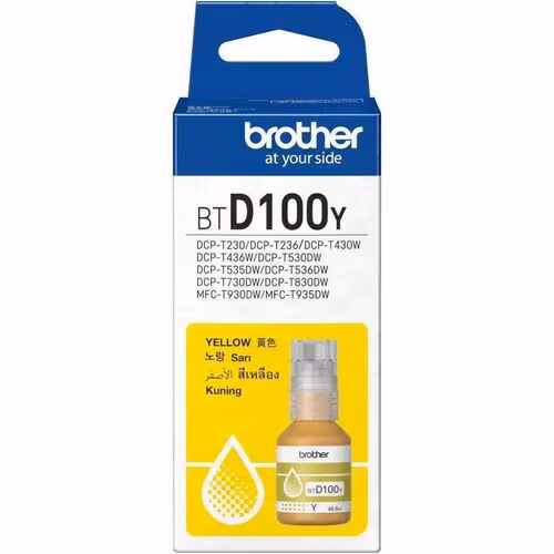 BOTELLA DE TINTA AMARILLA BTD100Y