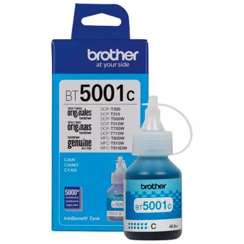 BOTELLA DE TINTA BT5001C CIAN