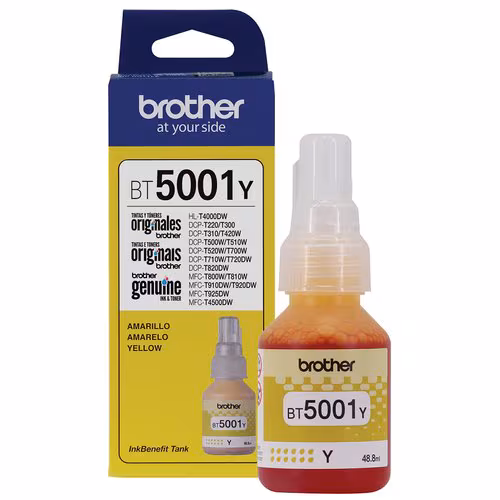 BOTELLA DE TINTA BT5001Y AMARILLO