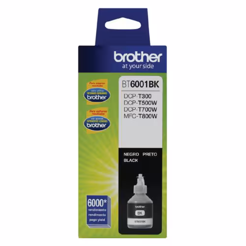 BOTELLA DE TINTA BT6001BK NEGRO
