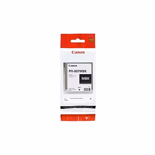TINTA CANON PFI-007 NEGRO MATE 90ml (2142C001)