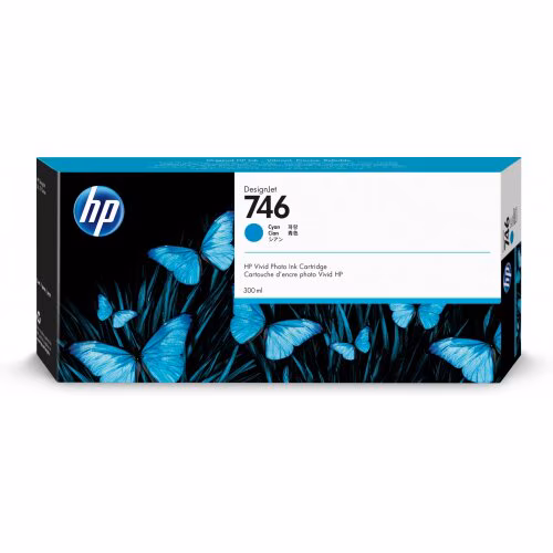 TINTA HP 746 300 ML CIAN