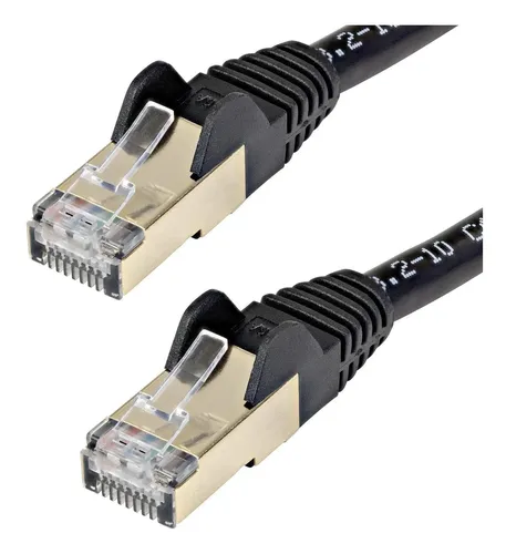 Cable de Red Cat6a STP de 3m - Negro