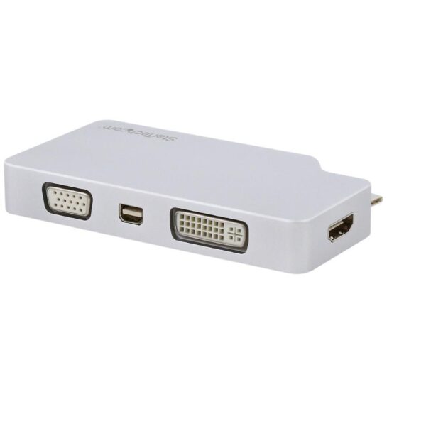 Adaptador USB-C a VGA DVI HDMI miniDP 4K