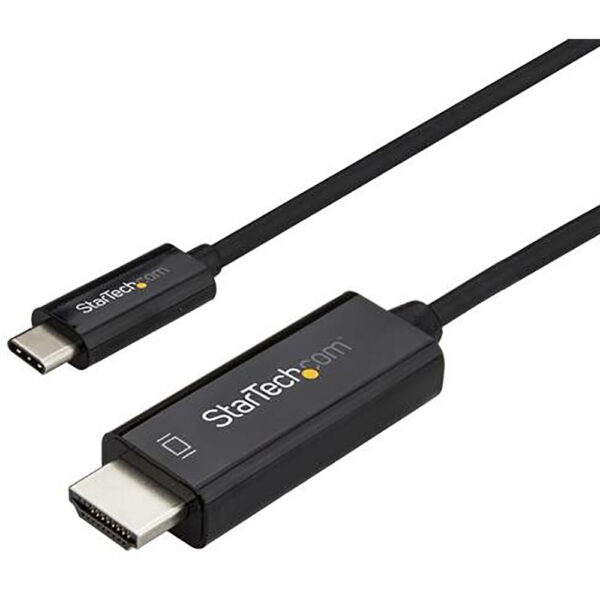 Cable 1m USB-C a HDMI 4K60 Negro