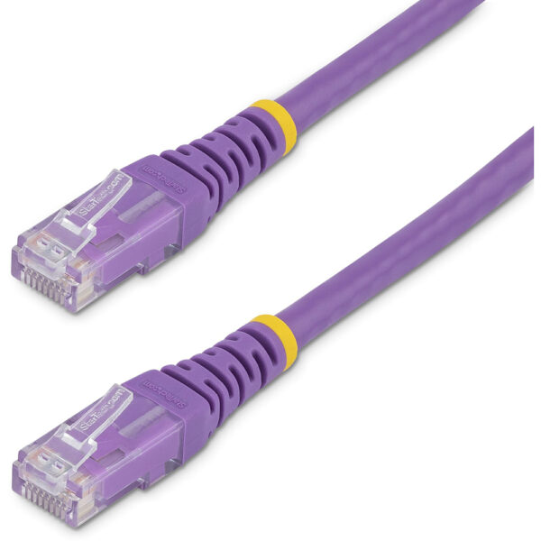 Cable de Red 3m Cat6 RJ45 ETL Morado
